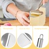 Stainless Steel Cheese Slicer, Multi-Functional Manual Cheese Cutter, Non-Stick Grater