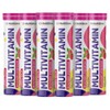 Multivitamin Effervescent| Raspberry Flavour|20 Tablets x 6| MultiZest Brand