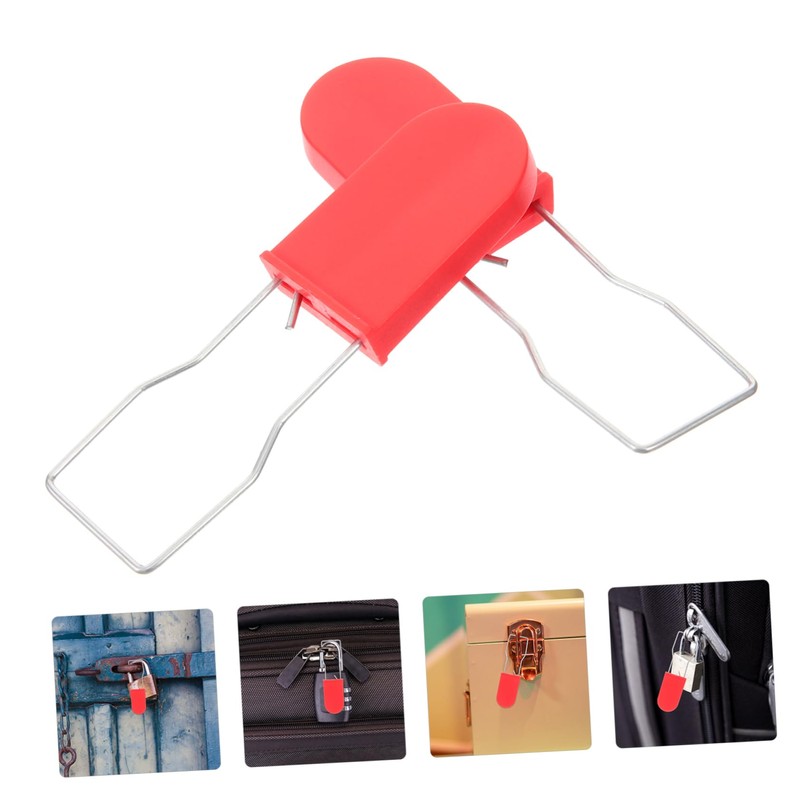 Healeved 50pcs Anti-Tamper Seals Wire Hanging Lock for Logistics Secure