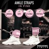 Pink Ankle Straps for Cable Machines Women - Cable Kick