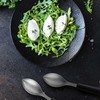 triangle Large Quenelle Spoon, Carded - Stainless Steel - Creates
