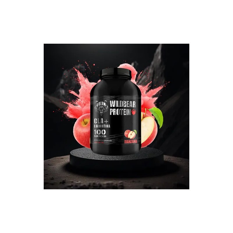 Cla Carnitina Wild Beard 1kg Pre Entreno Sabores 100 Servs
