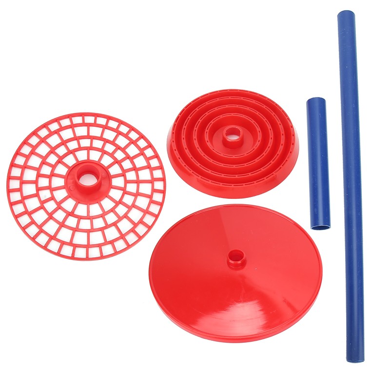98 Holes Pipette Racks Red Pipette Stand Holder Rack Laboratory
