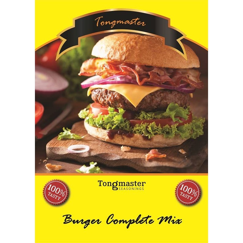 Premium Honey Roast Pork Burger Complete Mix - 500g (5kg