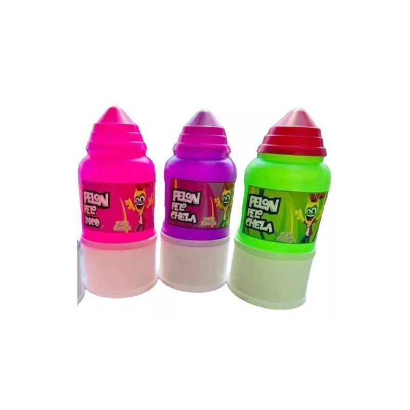 Molin Dollins 6 Vaso Dulcero Pelon Pelo Rico Gigante Fiesta