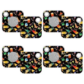 MightySkins Skin Compatible with Tile Mate w/Replaceable Battery (2018) - Cocktail Therapy | Protective, Durable, and Unique Vinyl wrap Cover | Easy to Apply, Remove | Made in The USA