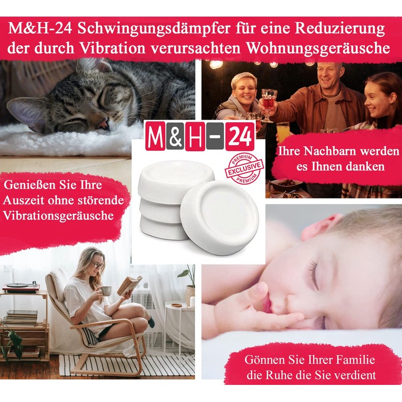 M&H-24 Vibration Damper Vibration Damper Washing Machine and Dryer Underlay