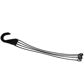 Replacement 4 Strand Plastic Hangers for 12" Hanging Baskets - Set of 5 (Green)