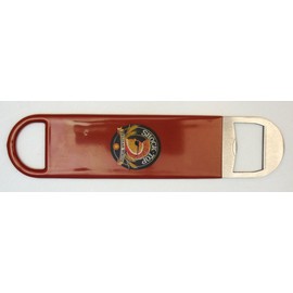 Shock Top Belgian White 7in Metal And Rubber Bar Blade Speed Bottle Opener