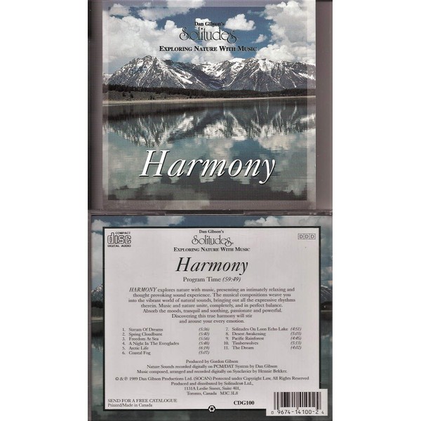 Solitudes: Harmony Exploring Nature With Music