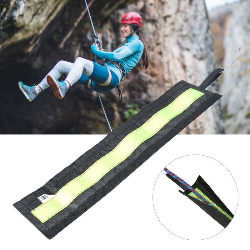 Keenso Rope Protector Rock,Climbing Rope Protector Sleeve for Outdoor Climbing