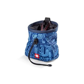 Ocun Lucky + Belt Blue - Practical Colourful Chalk Bag, One Size - Colour Up Blue, x