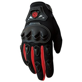 SCOYCO MC29 Simple Riding Mesh Gloves, Red XL