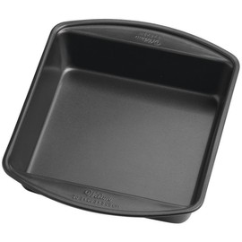 Wilton Perfect Results Premium Non-Stick Bakeware Square Cake Pan, Will Heat Evenly for Years of Quality Baking, 8-inches