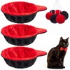 3 Pack 14.6" Large Goth Cat Tree Hammock Basket Bed