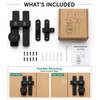 3-Digit Combination Sliding Latch Lock for Barn Doors, Cabinets and