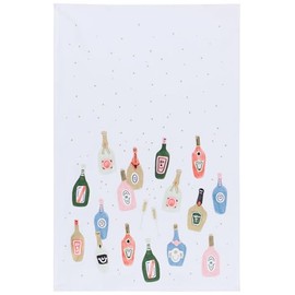 Jubilee Danica Kitchen Cloth Towel - Cotton Dishtowel, 18 x 28in, 100% Cotton, Solid Printed, Domestic Kitchen Use