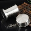 Stainless Steel Folding Cup - Collapsible Cups for Traveling |