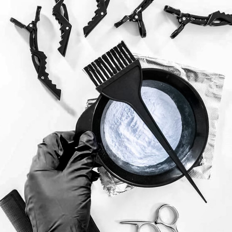 Haarfärbepinsel Set, 10 Stk Haare Färben Zubehör, Haar Färben Färbung