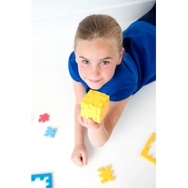 HAPPY HCJ300 Junior Cardboard Box 3D Puzzle, Pack of 6