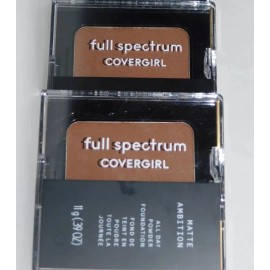 COVERGIRL Lot Of 2 Covergirl All Day Powder Deep Cool 4- Full Spectrum -Matte Ambition