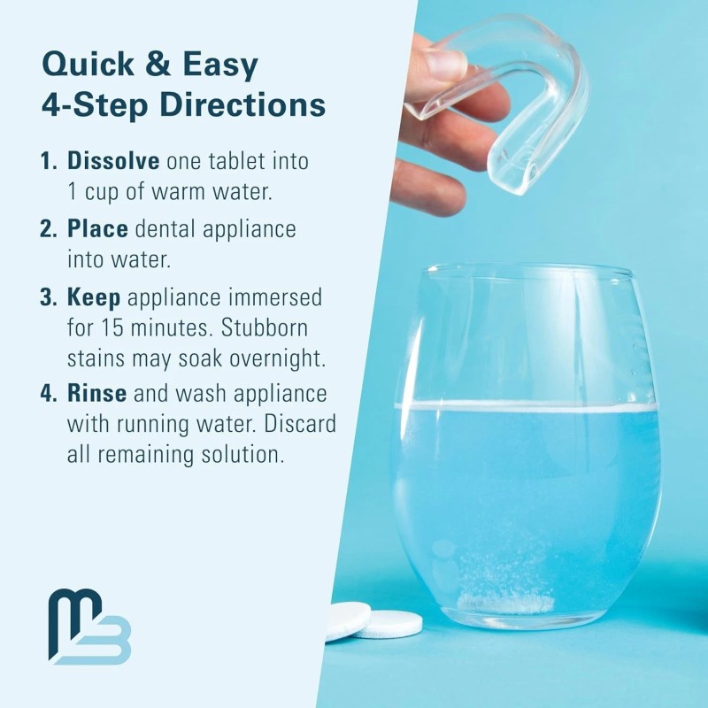 does not apply Retainer and Denture Cleansers 240 Tablets Removes