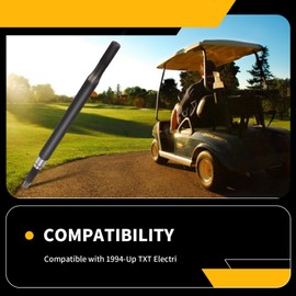 Jecoupoon 20377-G12 Golf Cart Passenger Side Rear Axle Shaft Compatible with 1994-Up TXT Electric