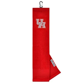 Houston cougarsFace/Club Embroidered Towel