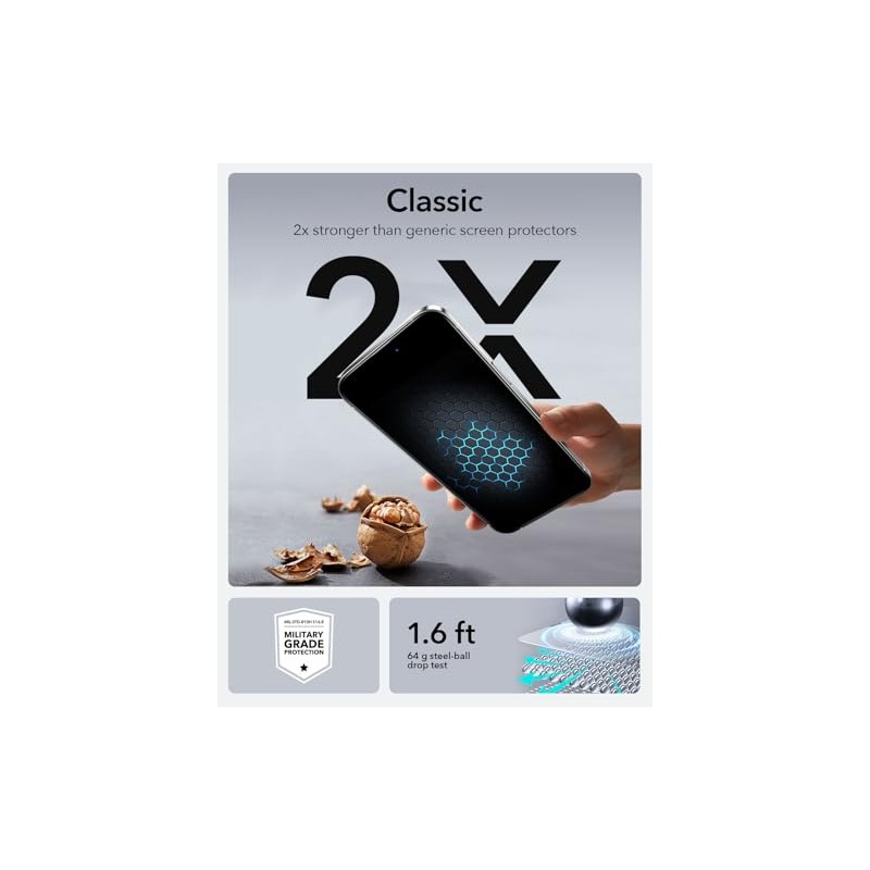 ESR - Protector de visualización para iPhone 14 Pro Max,