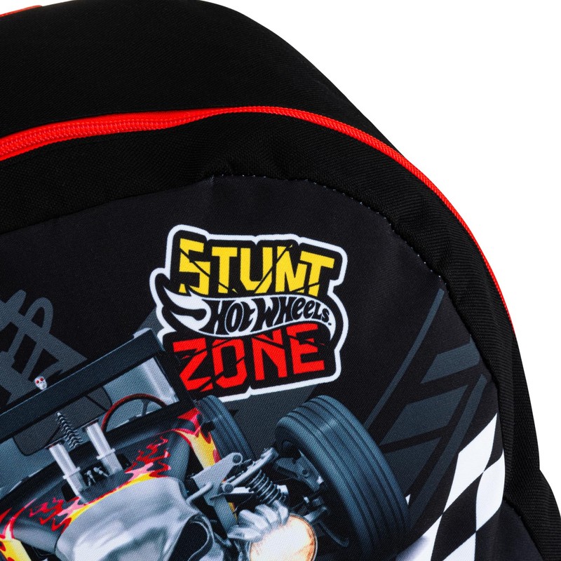 Hot Wheels Kids Backpack 4 Piece School Set Including Lunch