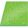 Leitz WOW Notebook A4 Squared Hardback 160 Pages 80 Sheets