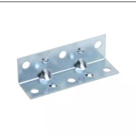 Everbilt 4 Pack Everbilt 2-1/2 inch Zinc-Plated Inside Corner Angel Brace Brackets 20482