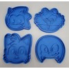 Sonic Knuckles the Hedgehog Cookie Cutter & Stamp
