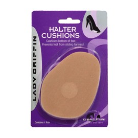 Griffin Halter Cushions - Pads for The Ball of Your Foot - Prevents Foot from Slipping in Shoe