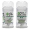 Desodorante Piedra Natural Aloe Vera 100g Sin Color 2 u/pqt