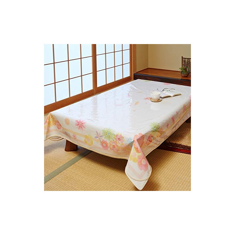iMedia Transparent Tablecloth 120x200cm PVC Table Mat Desk Mat Mat