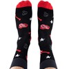 TODO Colours Christmas Socks for Men and Women, Funny Christmas