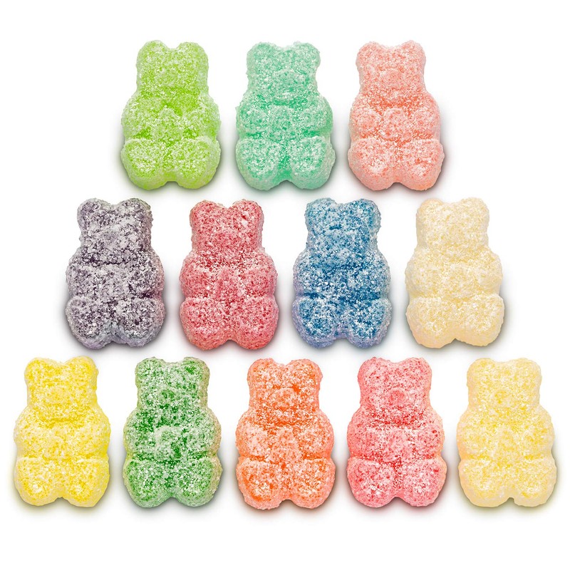 Albanese World's Best Sour 12 Flavor Gummi Bears | 7oz