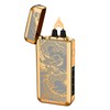 TIKIUKI Electric Rechargeable Big Flame Arc Lighter Type-C Plasma Windproof