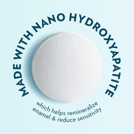 Toothpaste Tablets – Vanilla Mint | Fluoride-Free Chewable Toothpaste with Nano Hydroxyapatite | Fresh Breath & Enamel Care | Travel-Friendly & Mess-Free | 90 Tablets