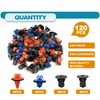 120Pcs Retainer Fastener Rivets for Bumper Fender Liner 90189-06065 Compatible