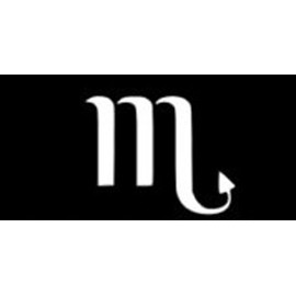 Creative Concept Ideas Scorpio Zodiac Decal Vinyl Sticker|Cars Trucks Vans Walls Laptop|White|5.5 in|CCI304