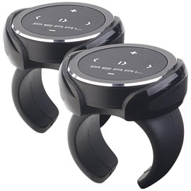 auvisio Set of 2 Media Remote Controls for iOS & Android Camera Shutter Release