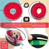 Inflatable Dog Cone Collar with Enhanced Anti-Licking, Soft Neck Donut