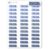 On Call Planner Stickers / 36 Vinyl Stickers (approx 1”)
