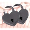 Mini Padlocks with Keys, 39 x 30 mm Small Heart
