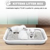 Maohegou Large Cat Litter Box for Kittens to Senior Cat,