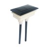 WinZo BT079BK Toilet Rectangular Push Button for Dual Flush Toilet