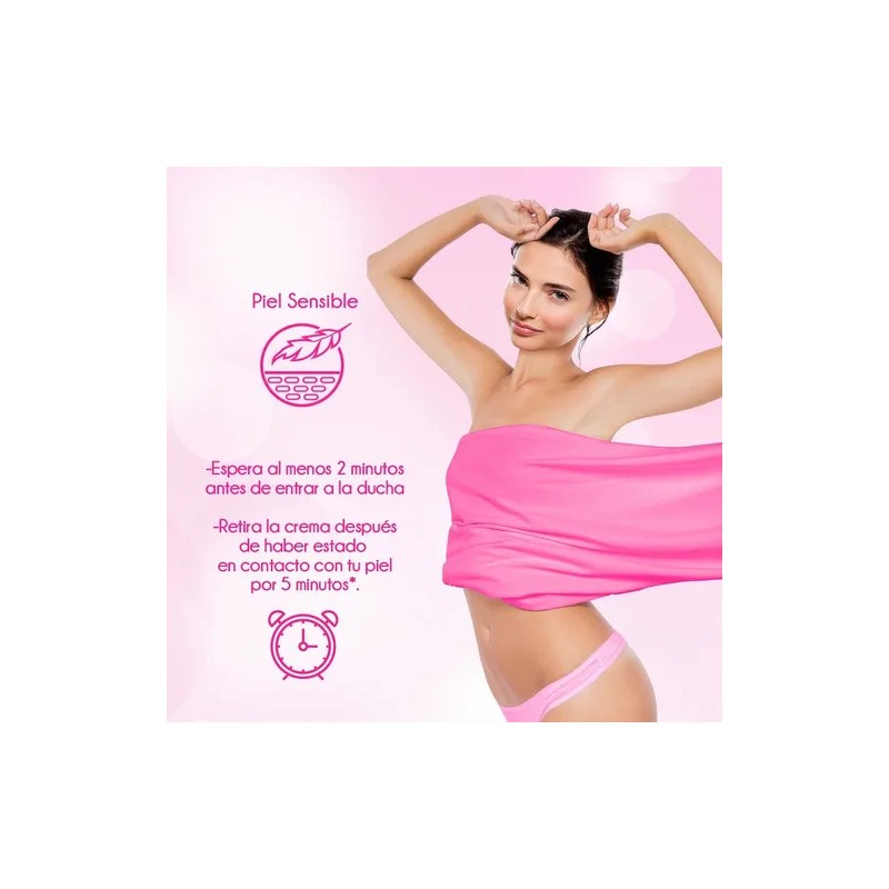Crema Depilatoria Veet Pure Fresh Piel Sensible 150