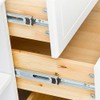 Uonlytech Cabinet Drawer Slides, 1 Set Drawer Guide Slides Furniture
